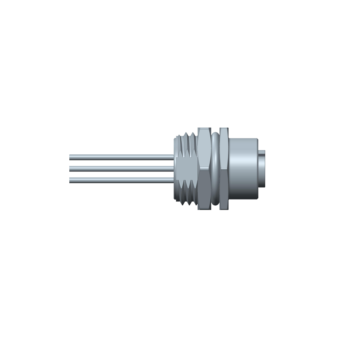 Amphenol Industrial Female 17 way M12 to Unterminated Free End Sensor Actuator Cable, 200 mm