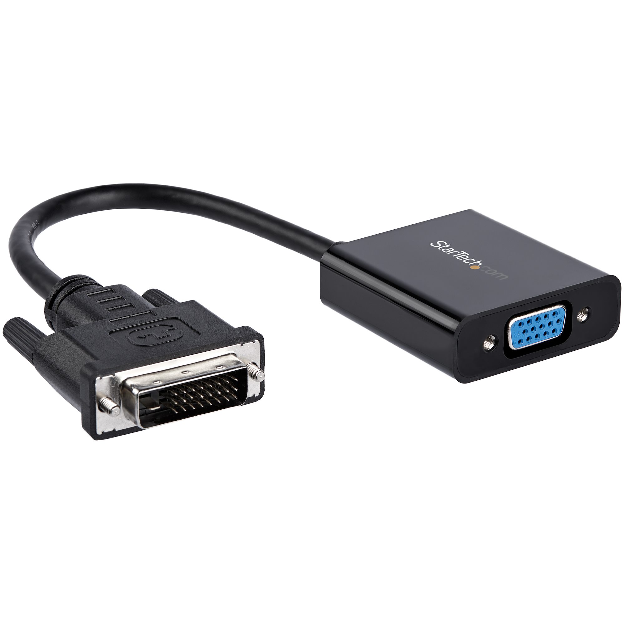 StarTech.com DVI-D to VGA Adapter, 190mm Length - 1920 x 1200 Maximum Resolution