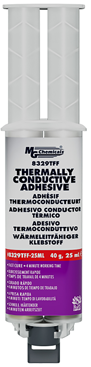 MG Chemicals 8329 TFF Liquid Thermal Adhesive, 25 ml