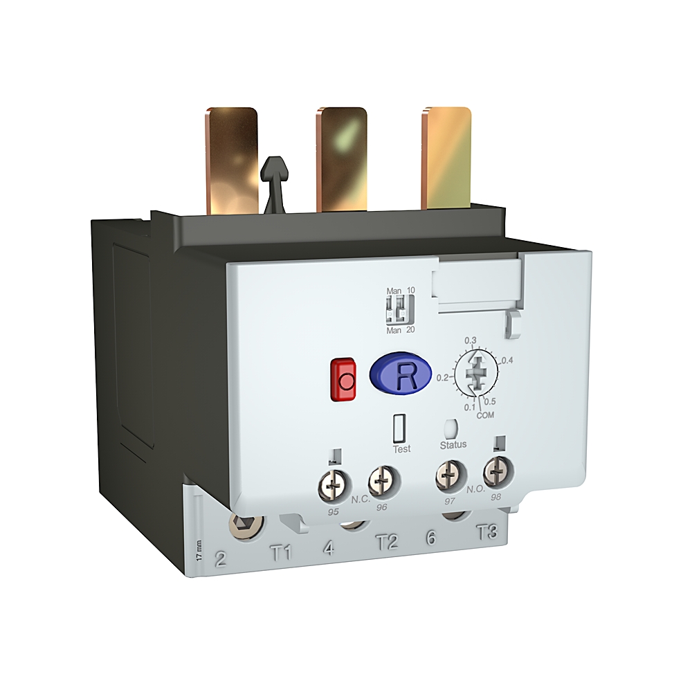 Allen Bradley Overload Relay 1NC + 1NO, 20 → 100 A F.L.C, 1 A Contact Rating, 3P, Bulletin