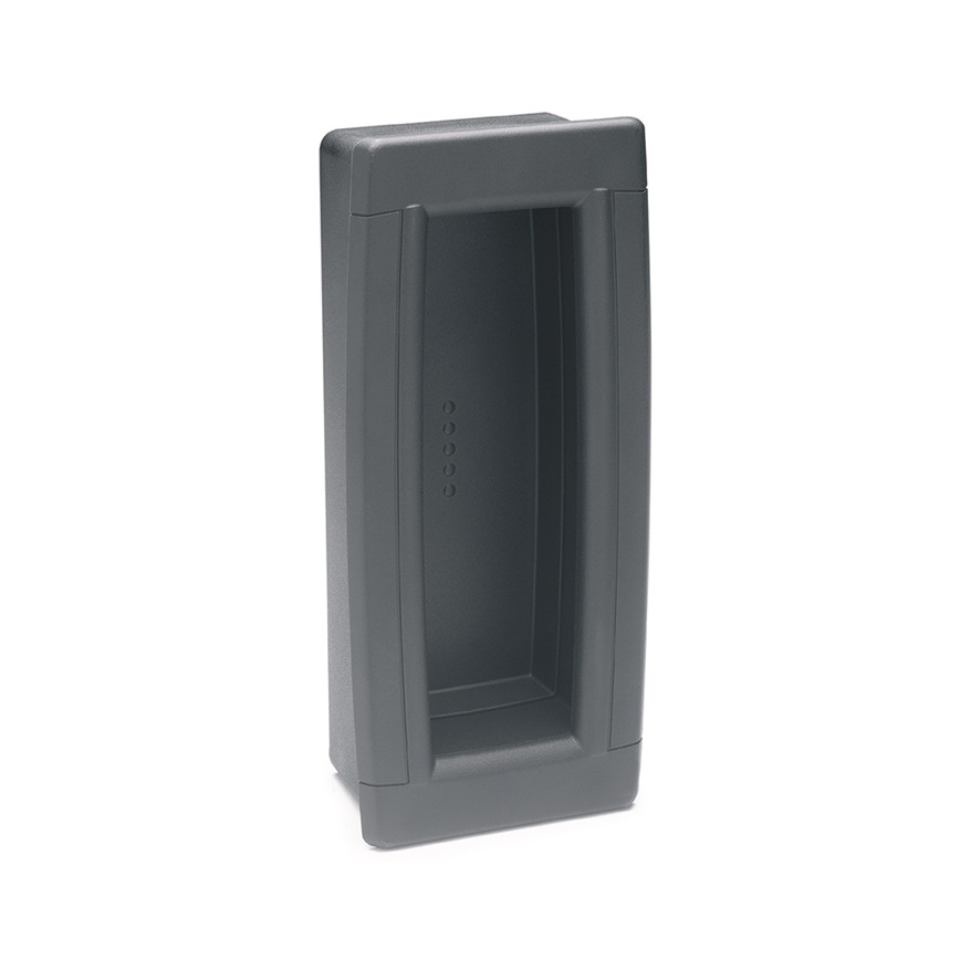 Elesa Matt Black PA Handle 29.5 mm Height, 60mm Width, 130mm Length