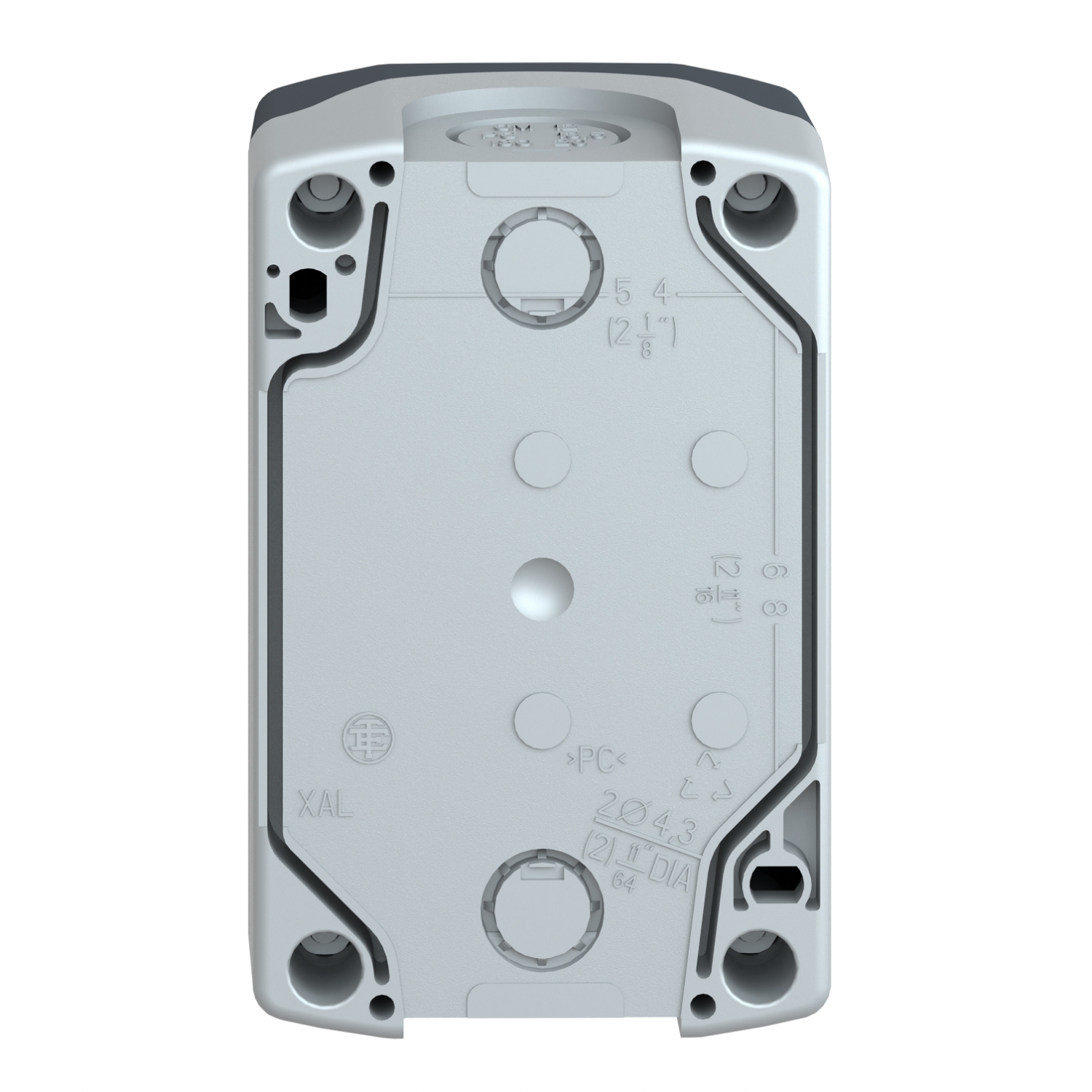 Schneider Electric Spring Return Enclosed Push Button - SPST, SPST, Polycarbonate, Green, Red, ARRET, MARCHE, IP66,