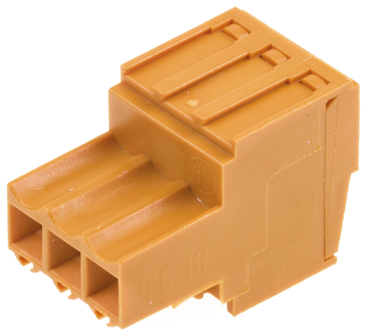 Weidmuller, 3.5mm Pitch, BL, 3 Way, Pluggable Terminal Block, Plug, Cable Mount, Screw Down Termination, 1597370000