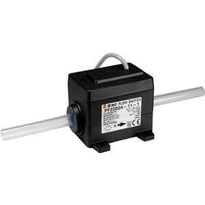 SMC PF2D Series Digital Flow Switch Flow Sensor for Air, 2.5 L/min Min, 45 L/min Max