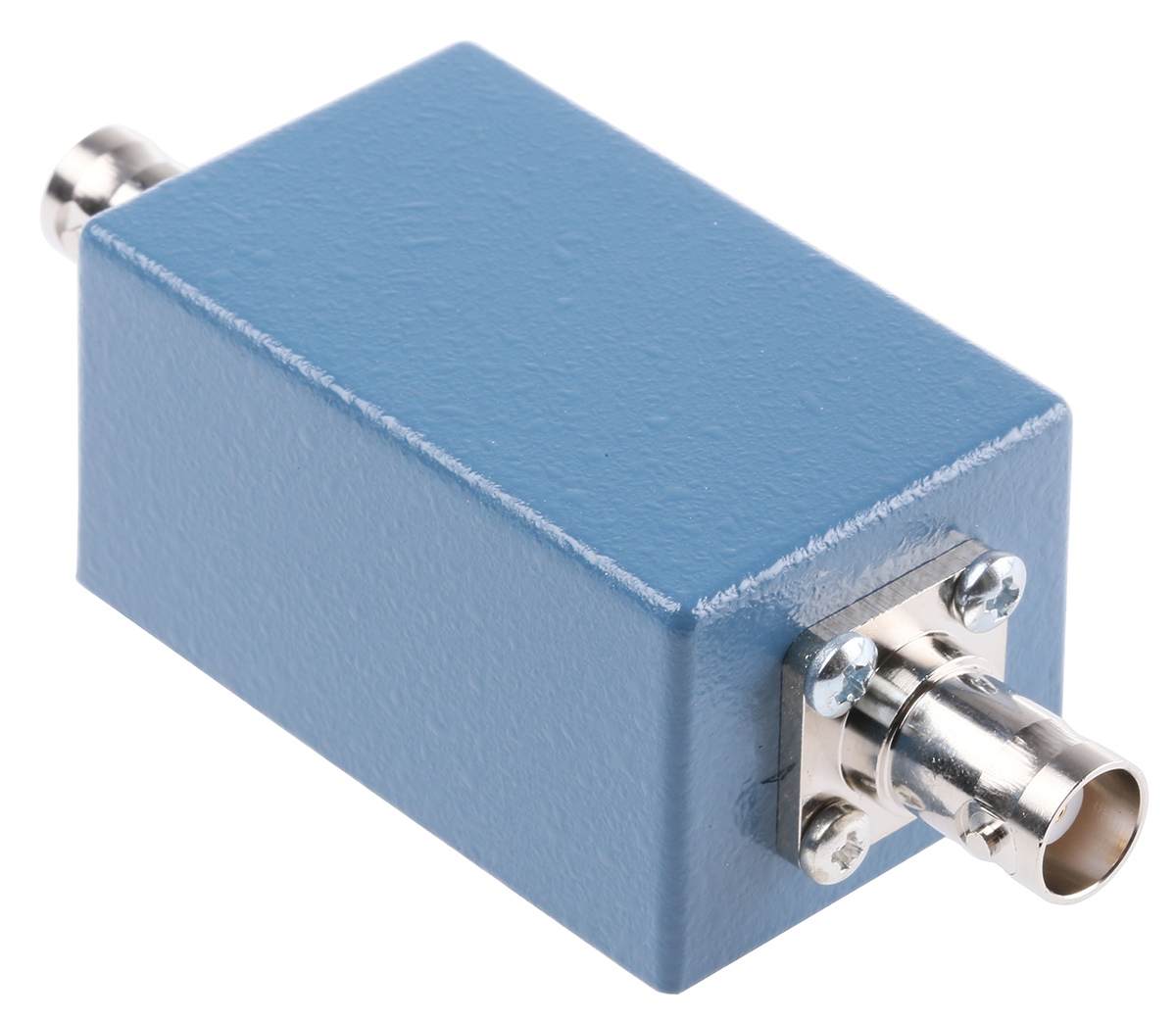 RS PRO BNC Female to Female Test Box, 2 Connectors, Blue