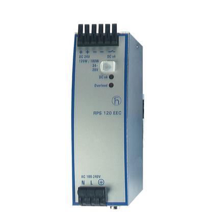 Hirschmann RPS 120 DIN Rail Power Supply, 100→240V ac ac Input, 24 → 28V dc dc Output, 5→ 4.5A