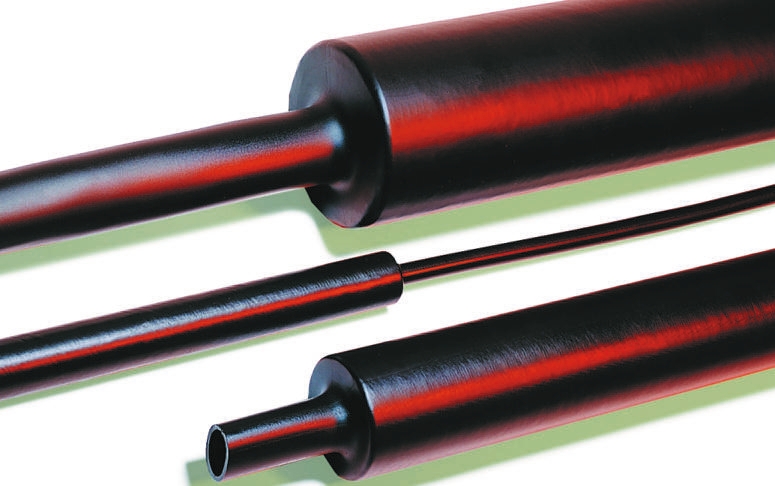 HellermannTyton Adhesive Lined Heat Shrink Tubing, Black 12mm Sleeve Dia. x 1m Length 3:1 Ratio, TREDUX-MA47 Series