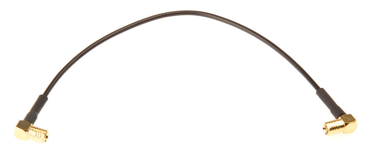 TE Connectivity 1337817 Series, 250 mm, RG174 Coaxial, Terminated 50 Ω