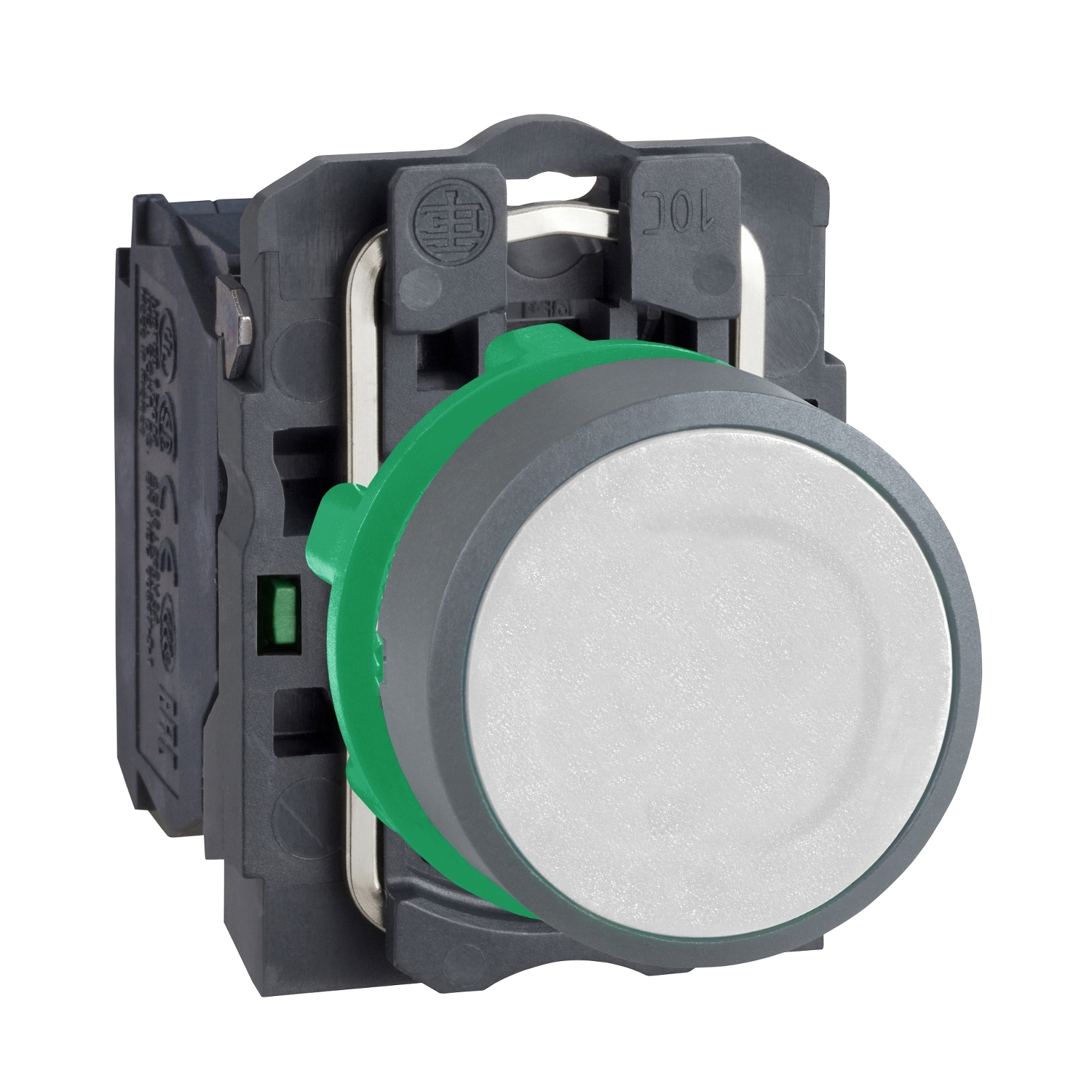 Schneider Electric XB5 Series Push Button, 22mm Cutout, 1 NO, 600V, IP66, IP67