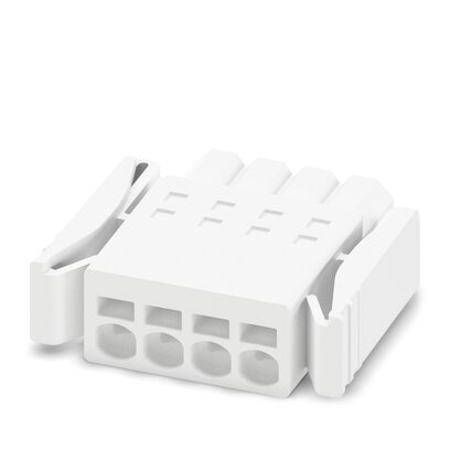 Phoenix Contact Pluggable Terminal Block, 4-Contact, 2.5 mm Pitch, 1-Row
