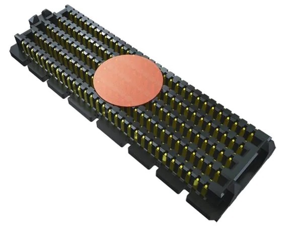 Samtec SEAM Series Horizontal Surface PCB Header, 80 Contact(s), 1.27 mm Pitch, 2 Row, Shrouded