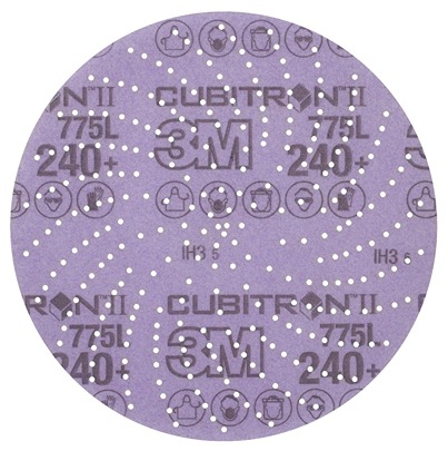 3M 775L Ceramic Sanding Disc, 152mm, 240+ Grade, 50 in pack