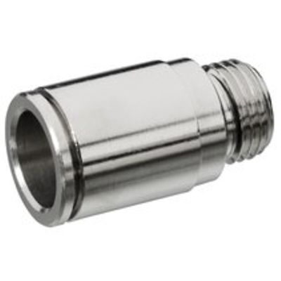 EMERSON – AVENTICS QR2-S-RPN Series Straight Fitting, G 3/8 to Push In 12 mm, Threaded Connection Style, 1823373052