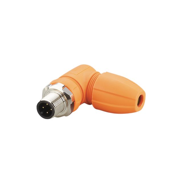 ifm electronic Circular Connector, 1 Contacts, Thread Mount, M12 Connector, Plug, Male, IP67, IP68, IP69K, EVC Series