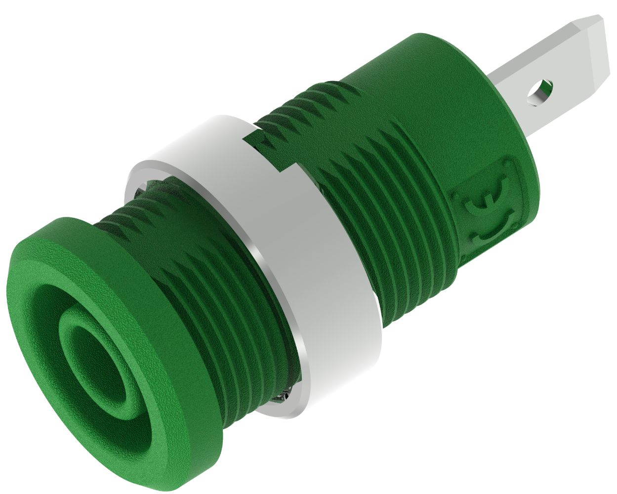 Electro PJP Green Female Banana Socket, Plug In Termination, 36A, 600 → 1000V