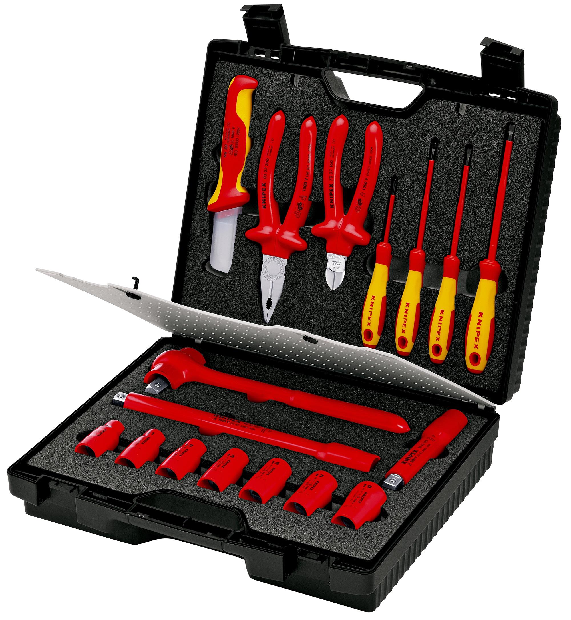 Knipex Plastic Tool Case , 440 x 380 x 105mm
