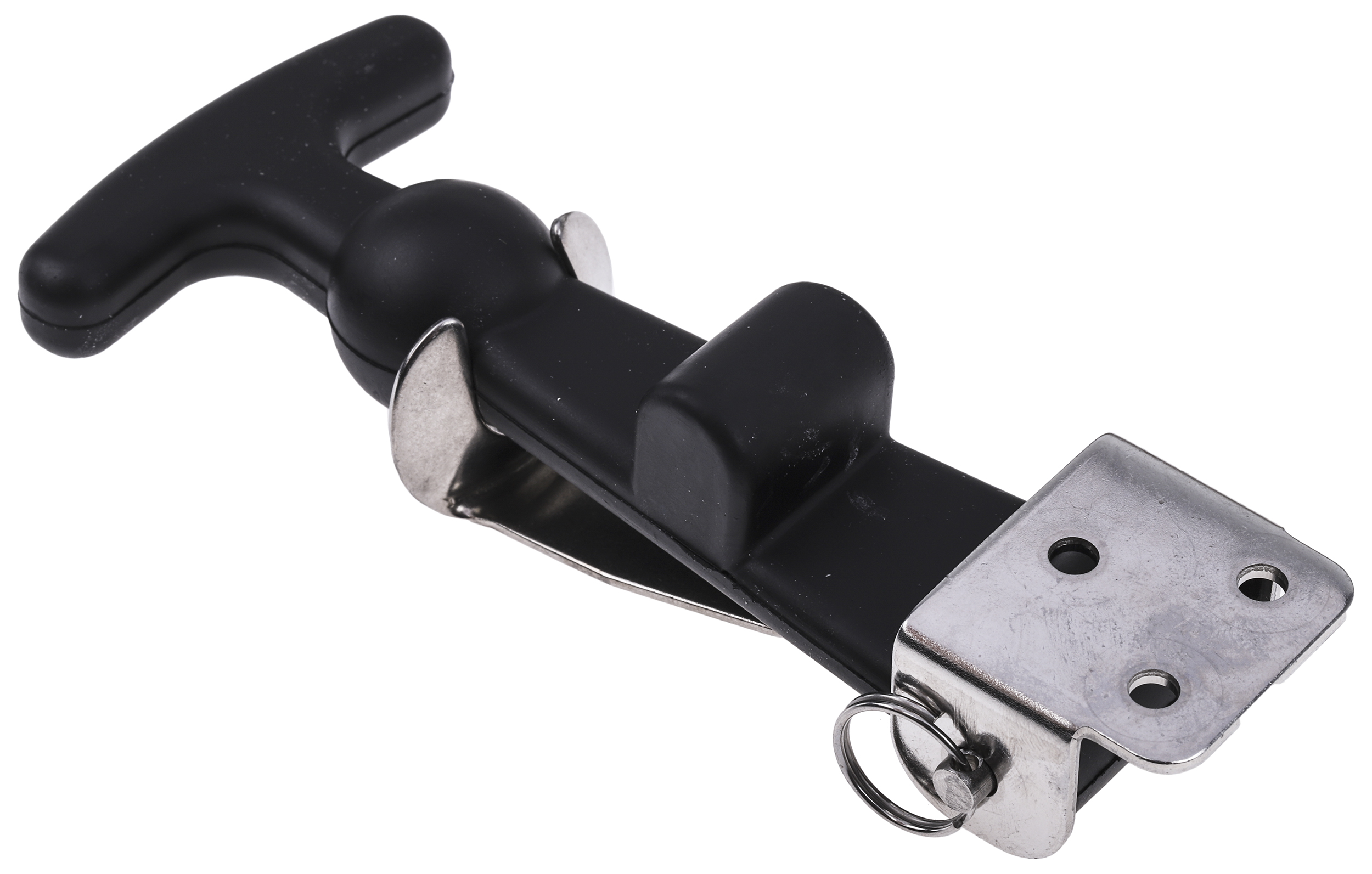 RS PRO Rubber, Stainless Steel Toggle Latch, 130 x 34 x 22mm