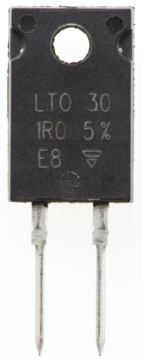 Vishay 1Ω Thick Film Resistor 30W ±5% LTO030F1R000JTE3