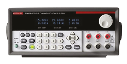 Keithley 2230-30-1 Series Digital Bench Power Supply, 0 → 30V, 0 → 1.5A, 3-Output, 120W - UKAS Calibrated