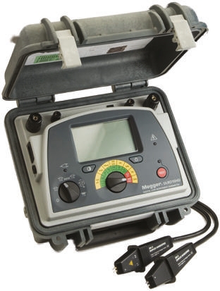 Megger DLRO10HD Handheld Ohmmeter, 2.5 kΩ Max, 100nΩ Resolution, Low Resistance