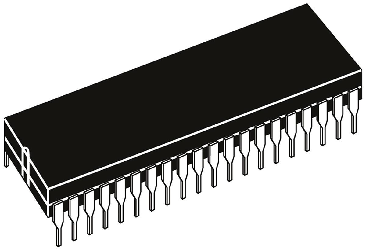 Microchip PIC16F877-04I/P, 8 bit PIC, PIC16F87X Microcontroller, 32 MHz, 14kB FLASH, 40-Pin PDIP