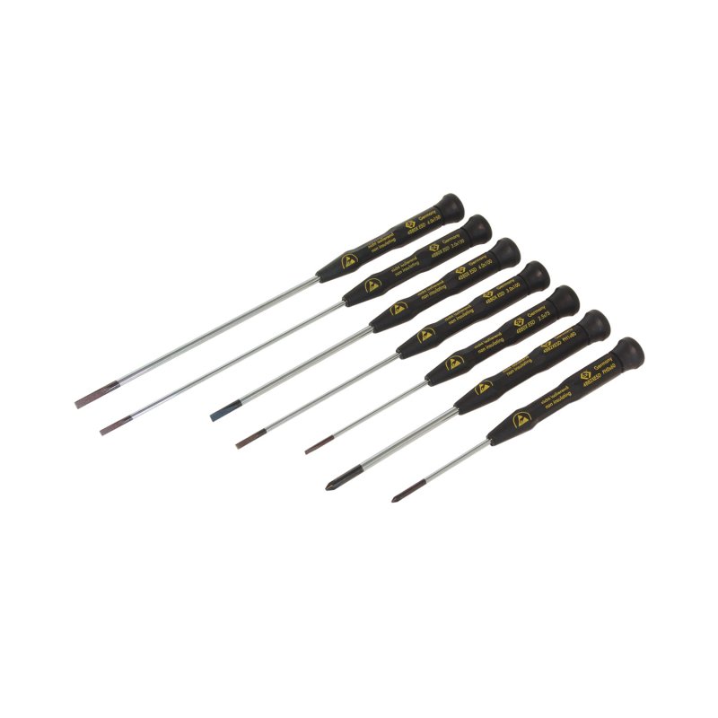 CK Pozidriv, Slotted Precision Screwdriver Set, 5-Piece