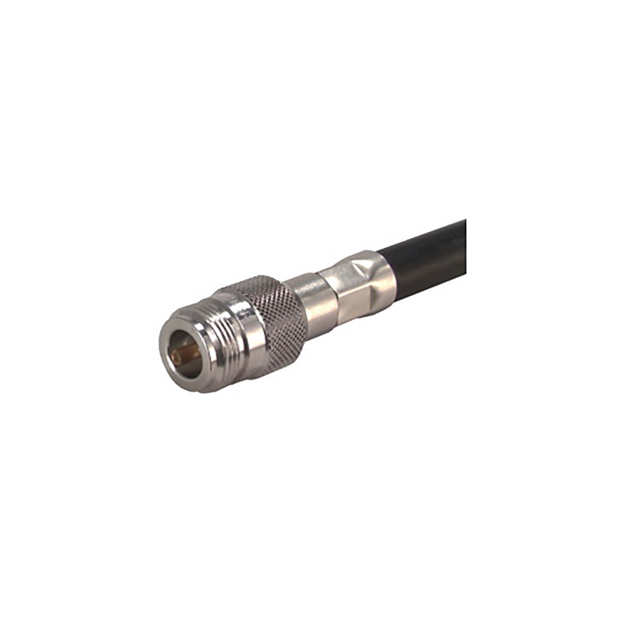 Huber+Suhner 21_N-50-7-14/133_NE Series, Jack Cable Mount N Connector, 50Ω, Crimp Termination, Straight Body