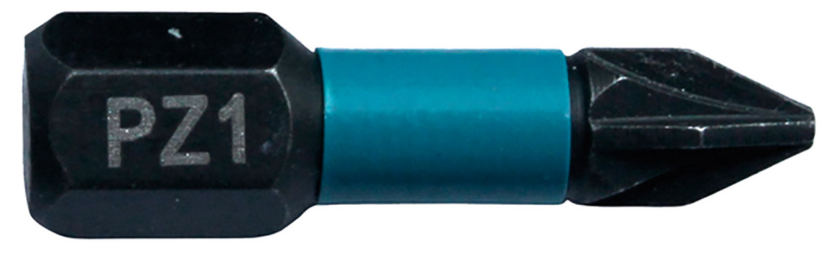 Makita Hexagon Screwdriver Bit, PZ1 Tip, 25 mm Overall