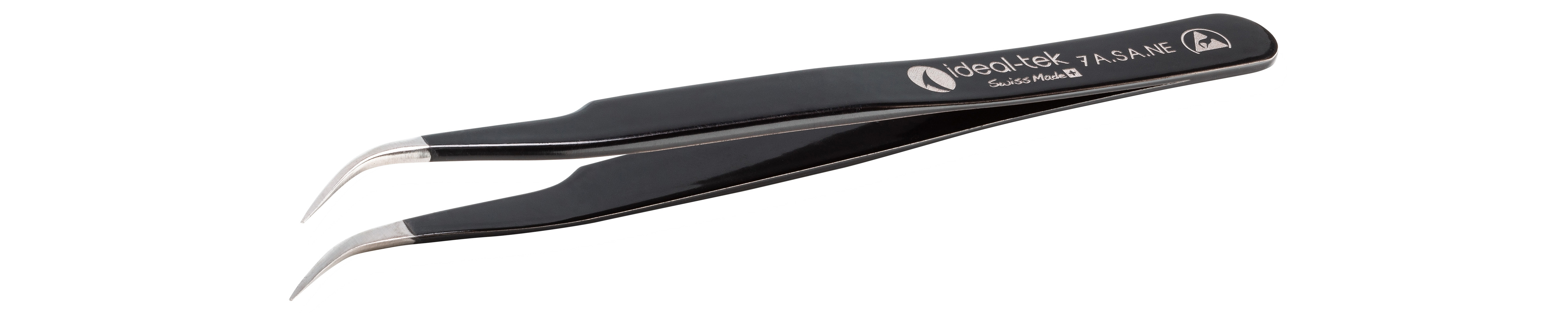ideal-tek 115 mm, Stainless Steel, Strong, ESD Tweezers
