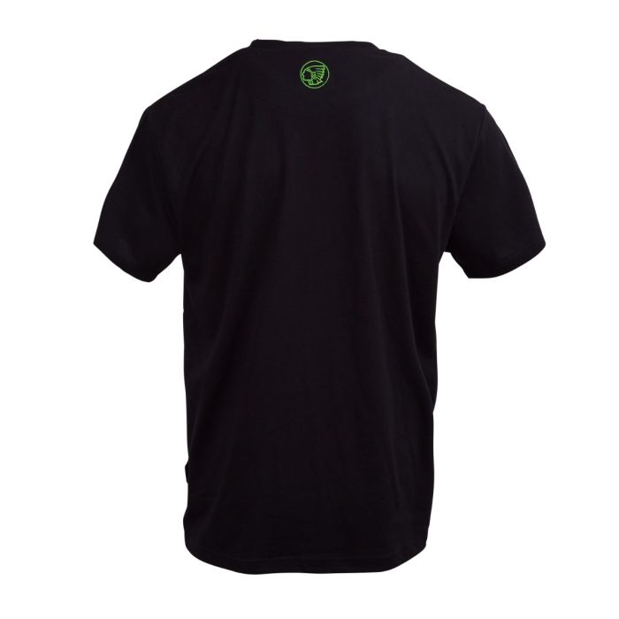 Apache Black 35% Cotton, 65% Polyester Short Sleeve T-Shirt, UK- XL, EUR- XL