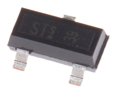 Infineon BFR106E6327HTSA1 NPN RF Bipolar Transistor, 210 mA, 16 V, 3-Pin SOT-23