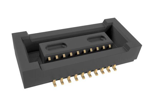 Amphenol Communications Solutions BergStak Series PCB Mount PCB Connector, 20-Contact, 2-Row, 0.4mm Pitch, Pin