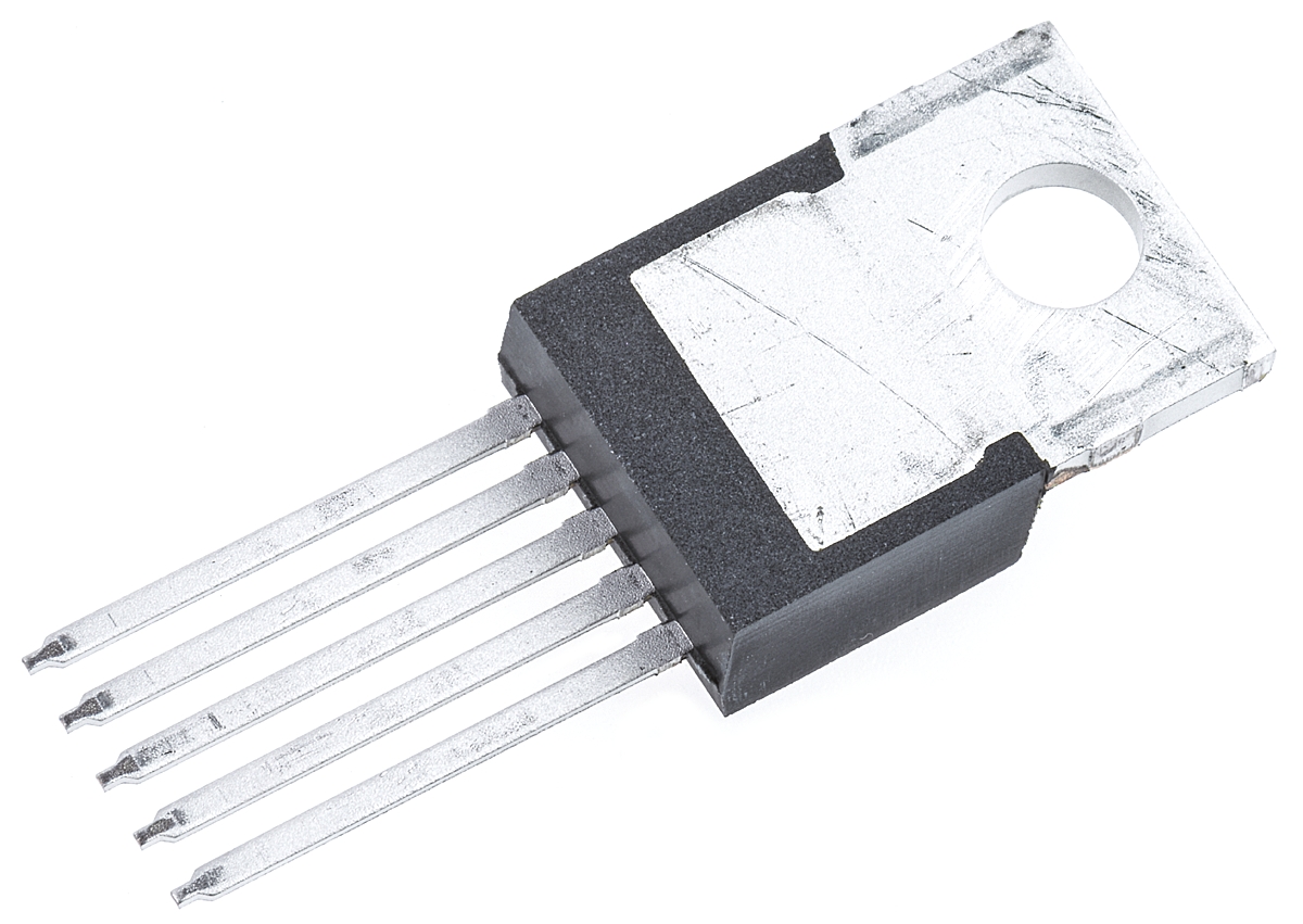 Texas Instruments, LM2575T-5.0/NOPB Step-Down Switching Regulator, 1-Channel 1A 5-Pin, TO-220