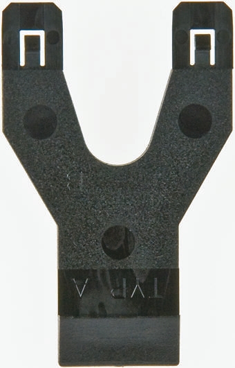 Plastic retaining clip for 29mm relays