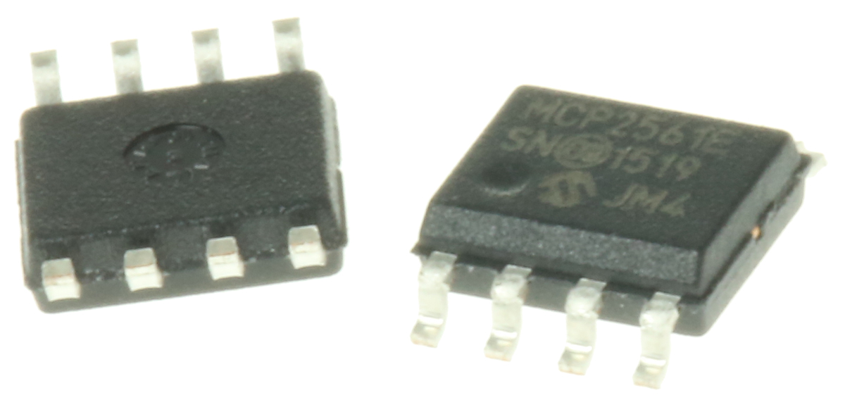 Microchip MCP2561-E/SN, CAN Transceiver 1Mbps IEC 61000-4-2, 8-Pin SOIC