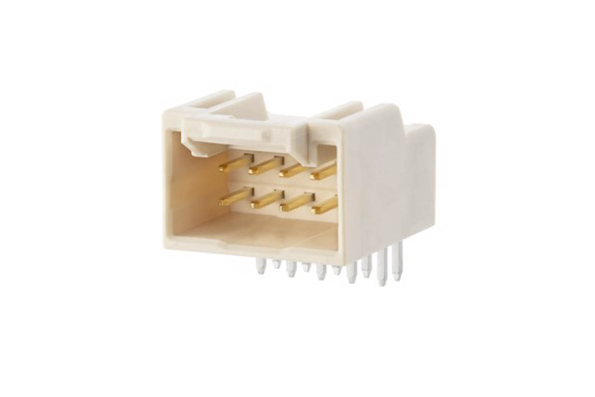 Molex iGrid 2.0 Series Right Angle Through Hole PCB Header, 10 Contact(s), 2 mm Pitch, 2 Row, Shrouded