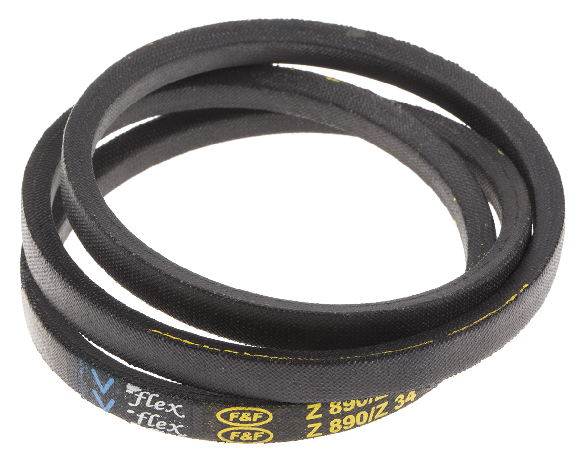 RS PRO Drive Belt, belt section Z, 890mm Length