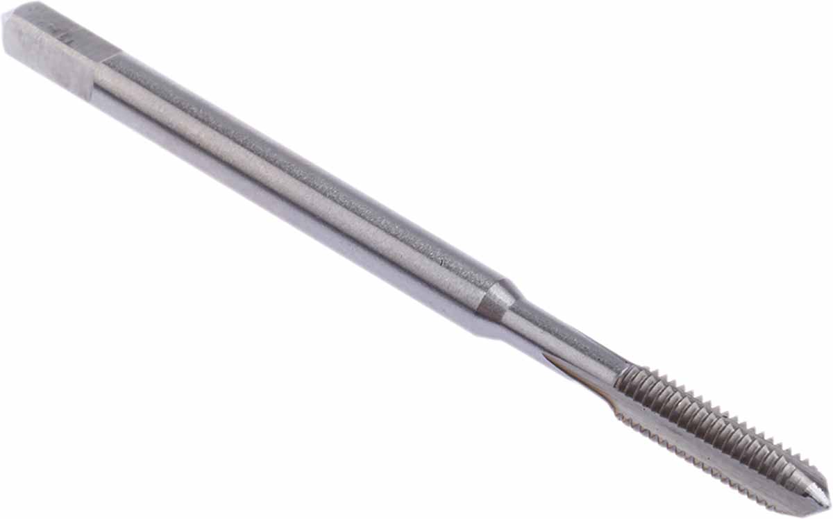RS PRO Threading Tap HSS 1-Piece 0.5mm Pitch Metric Standard Hand Tap M3 Thread