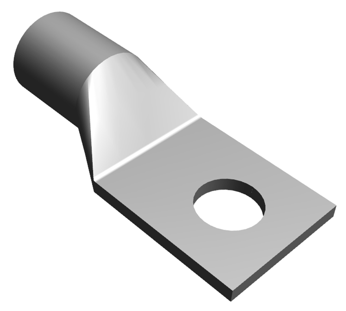 TE Connectivity, AMPOWER Uninsulated Ring Terminal, 9.53mm Stud Size, 50mm² to 60mm² Wire Size