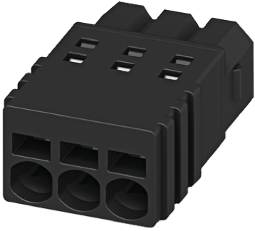 Phoenix Contact, 2.5mm Pitch, PTSM 0.5/ 7-P-2.5, 7 Way, , Pluggable Terminal Block, Plug, Cable Mount, Spring Cage