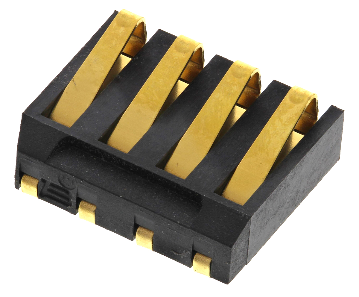 Bourns Male 4 Way Modular Contact, Surface Mount, 3A, 60 V