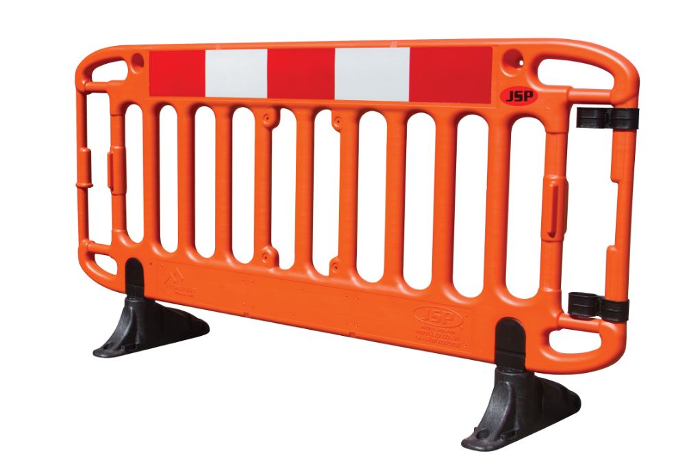 JSP Orange Polyethylene Traffic Barrier