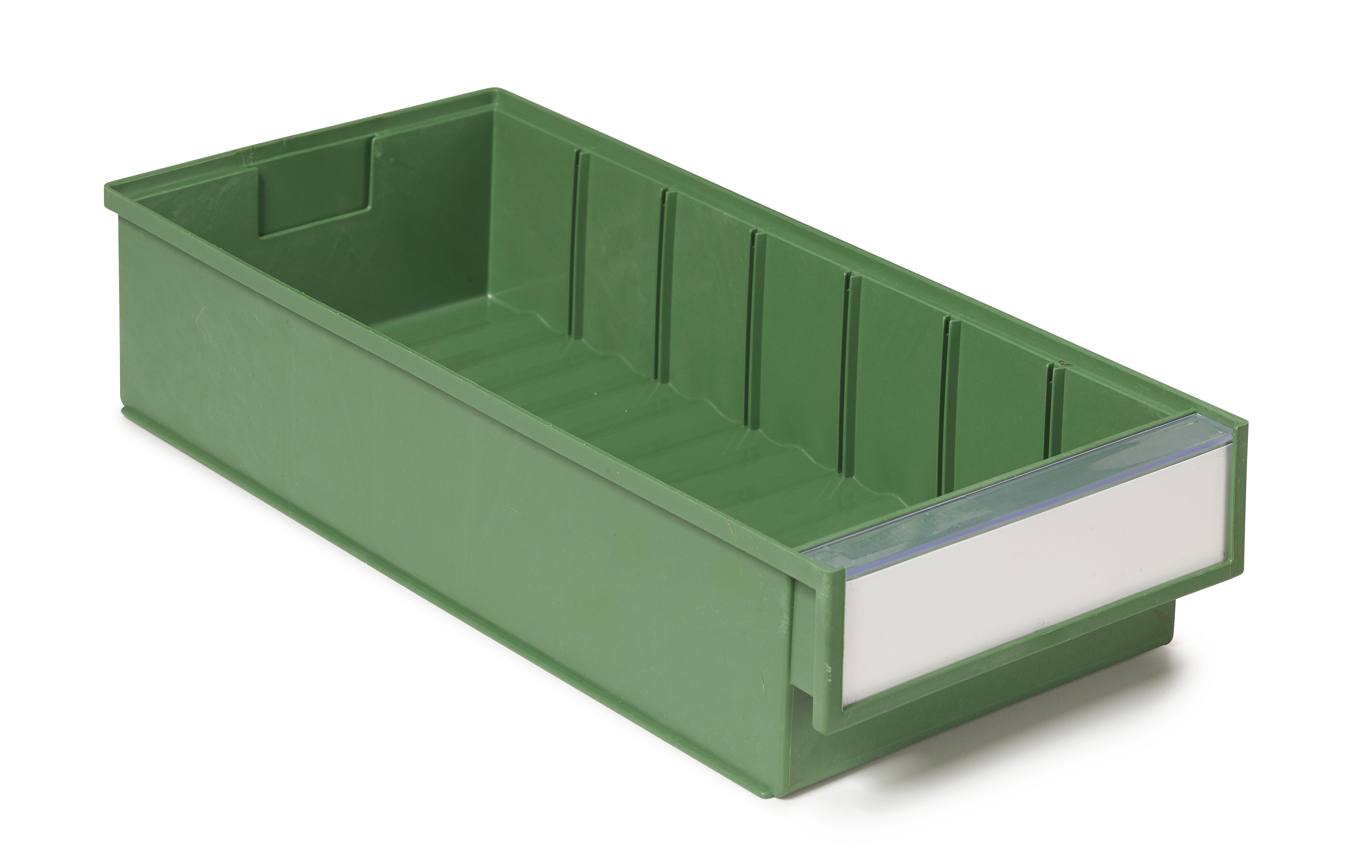 Treston Bio-Plastic Storage Bin x 186mm x 82mm, Green