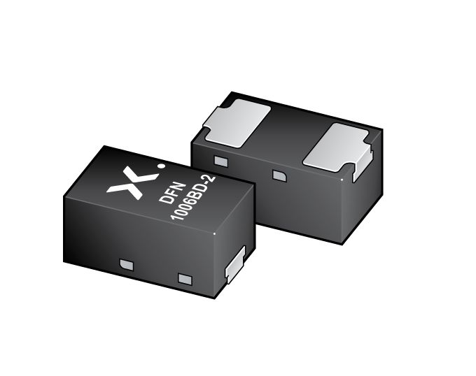 Nexperia, 62V Zener Diode 365 mW SMT DFN1006BD-2