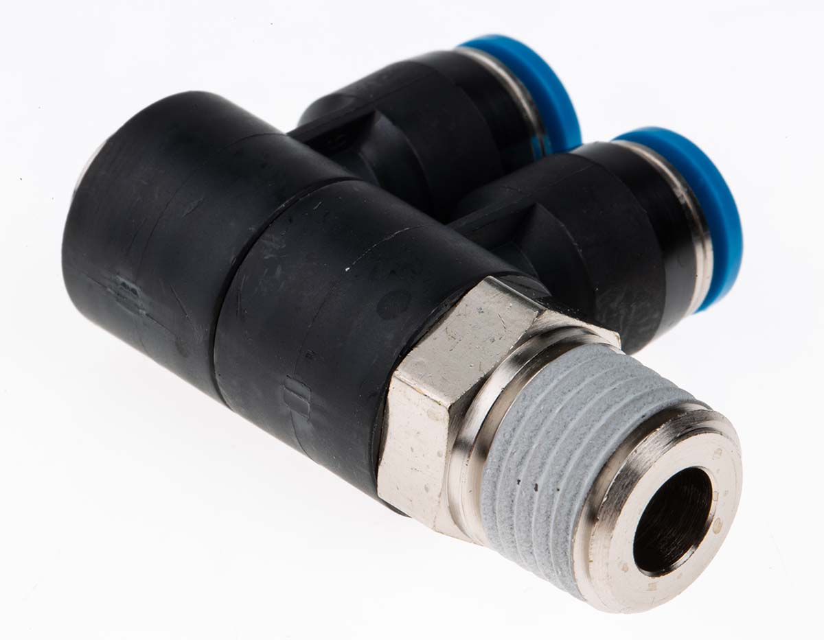 Festo QSLV Series Multi-Connector Fitting, Threaded-to-Tube Connection Style, 153213