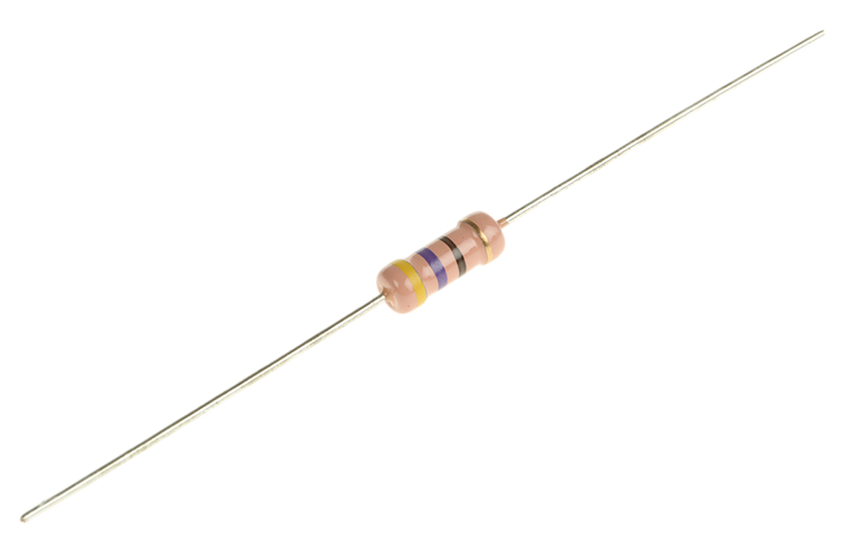 RS PRO 47Ω Carbon Film Resistor 2W ±5%