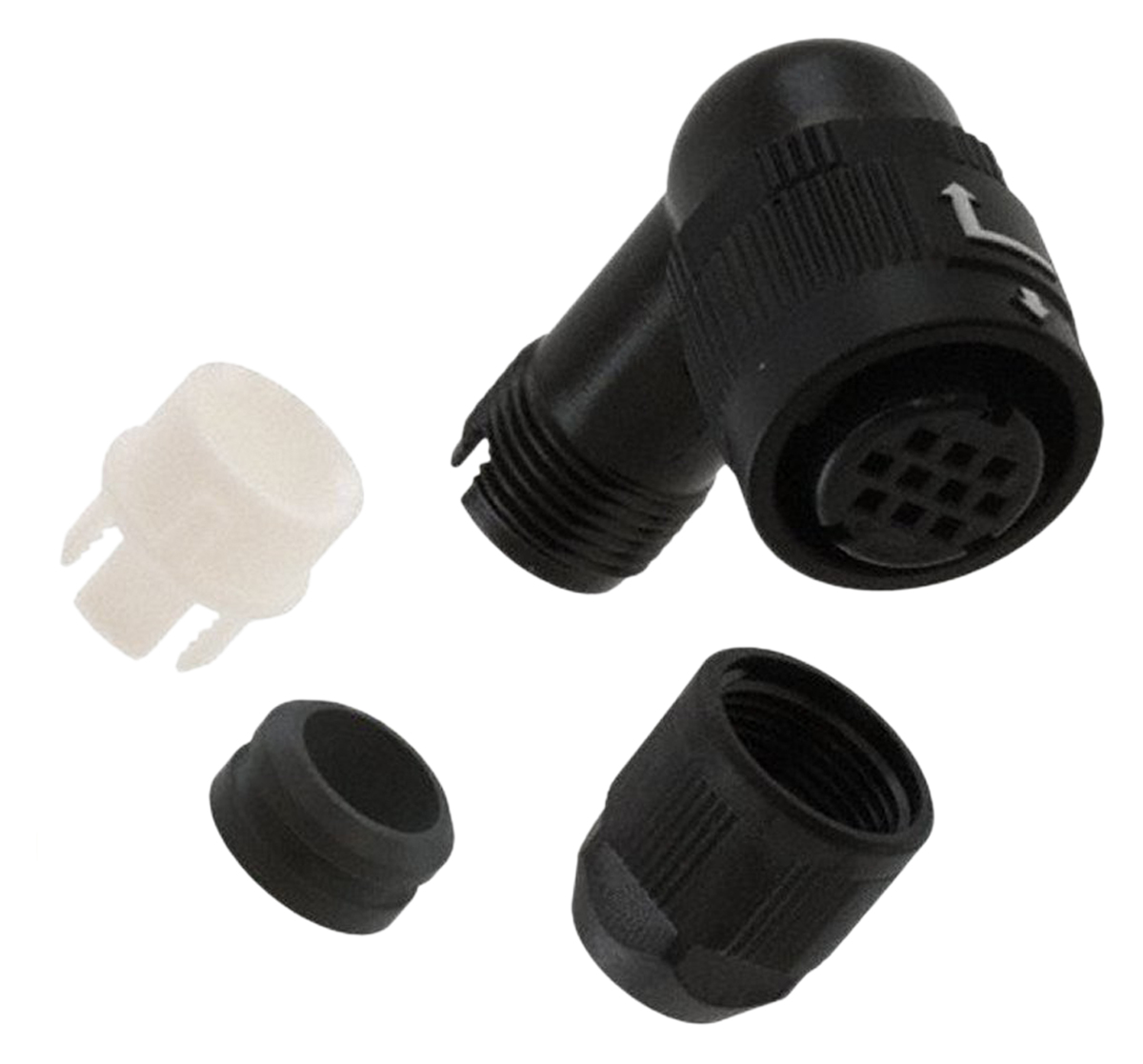 Hirose Circular Connector, 10 Contacts, Cable, Miniature Connector, Plug, Female, IP67, IP68, HR34B Series