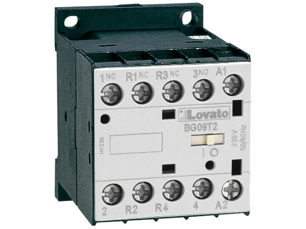 Lovato BG BG Contactor, 24 V ac Coil, 4-Pole, 20 A, 22 kW, 2NO and 2 NC