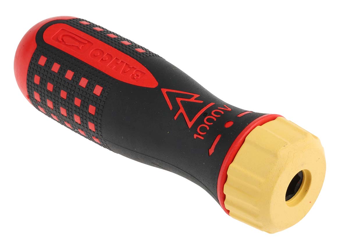 Bahco Hexagon Ratchet Screwdriver, 122 mm length