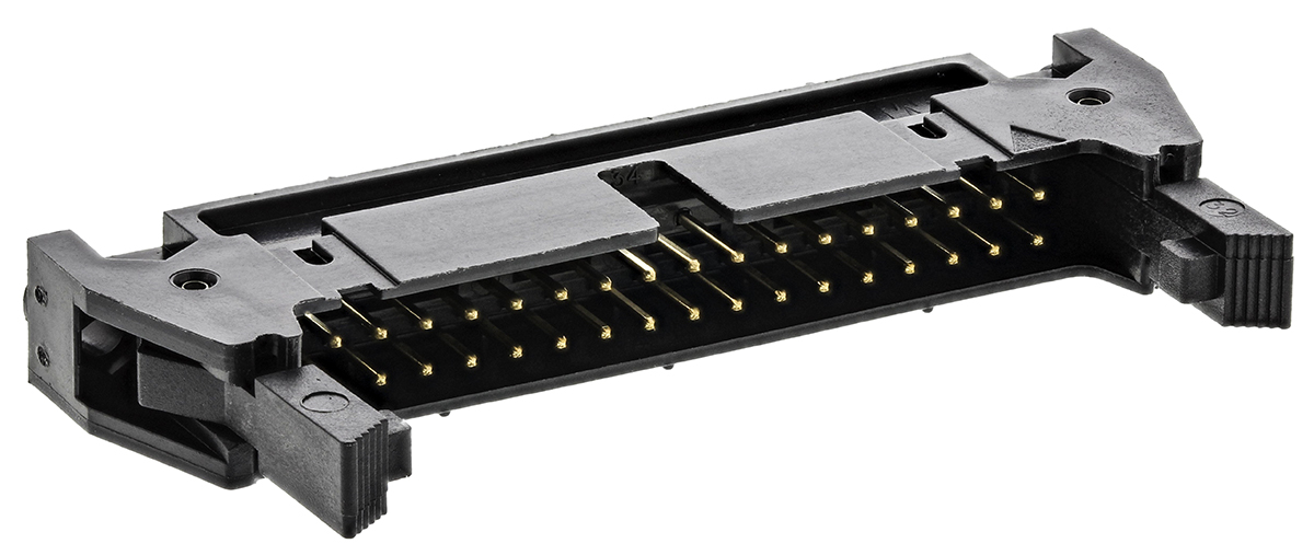 3M 3000 Series Straight Through Hole PCB Header, 34 Contact(s), 2.54 mm Pitch, 2 Row, Shrouded